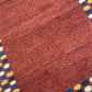 Indo Gabbeh Orientteppich Läufer handgeknüpft Neu 302x80 cm