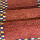 Indo Gabbeh Orientteppich Läufer handgeknüpft Neu 302x80 cm