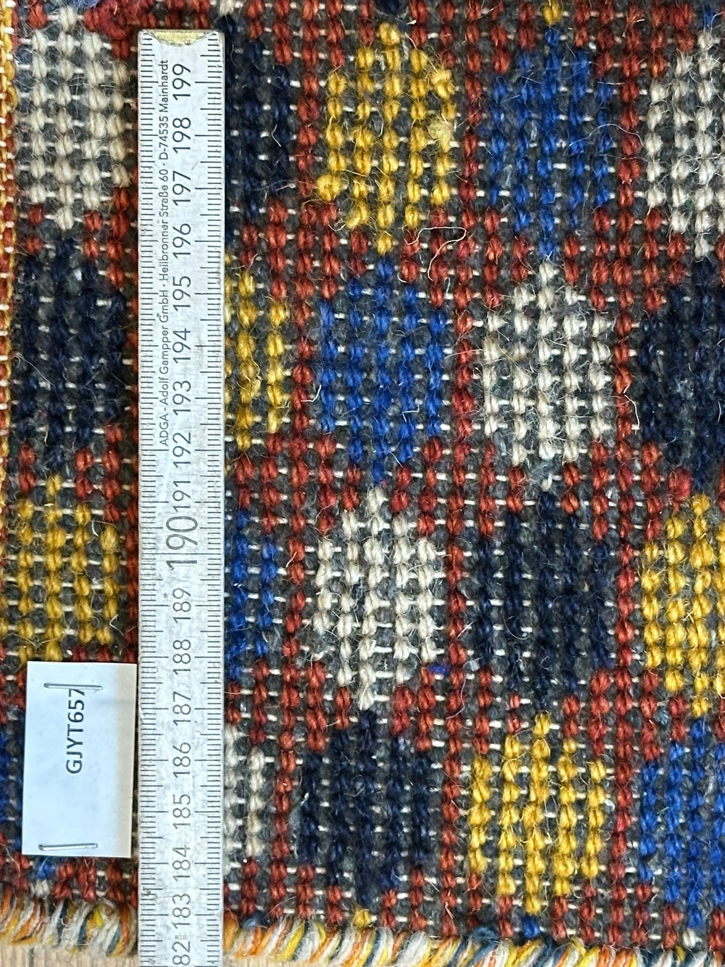 Indo Gabbeh Orientteppich Läufer handgeknüpft Neu 302x80 cm