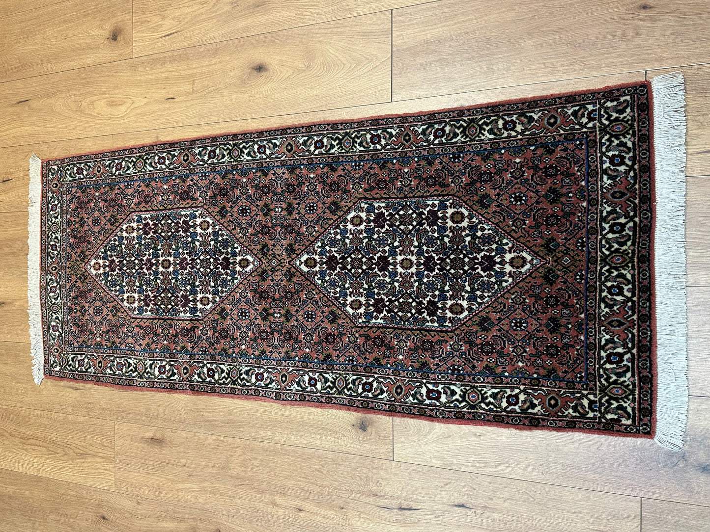 Perser Teppich Bidjar – Handgeknüpft aus Korkwolle – 160 x 65 cm