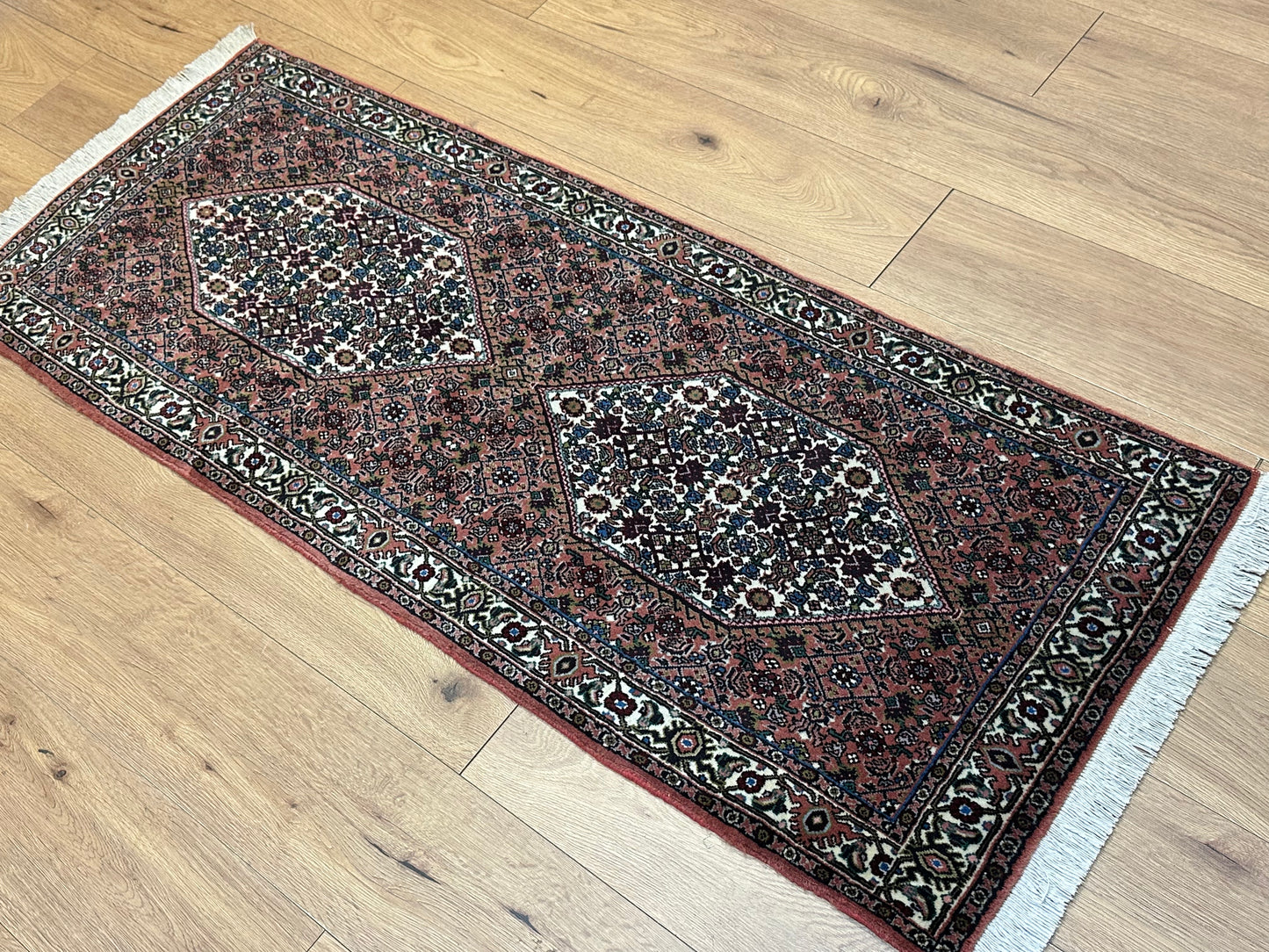 Perser Teppich Bidjar – Handgeknüpft aus Korkwolle – 160 x 65 cm
