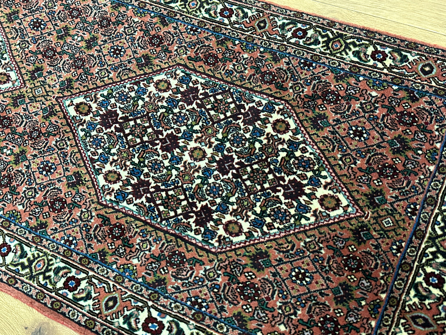 Perser Teppich Bidjar – Handgeknüpft aus Korkwolle – 160 x 65 cm