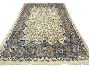 Orientteppich handgeknüpft Keschan 380x270 cm