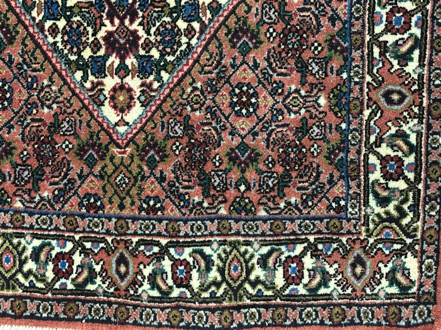 Perser Teppich Bidjar – Handgeknüpft aus Korkwolle – 160 x 65 cm