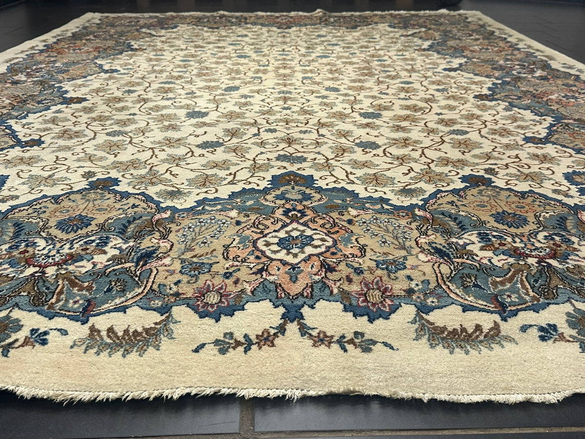 Orientteppich handgeknüpft Keschan 380x270 cm