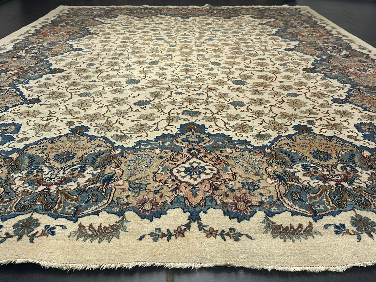 Orientteppich handgeknüpft Keschan 380x270 cm