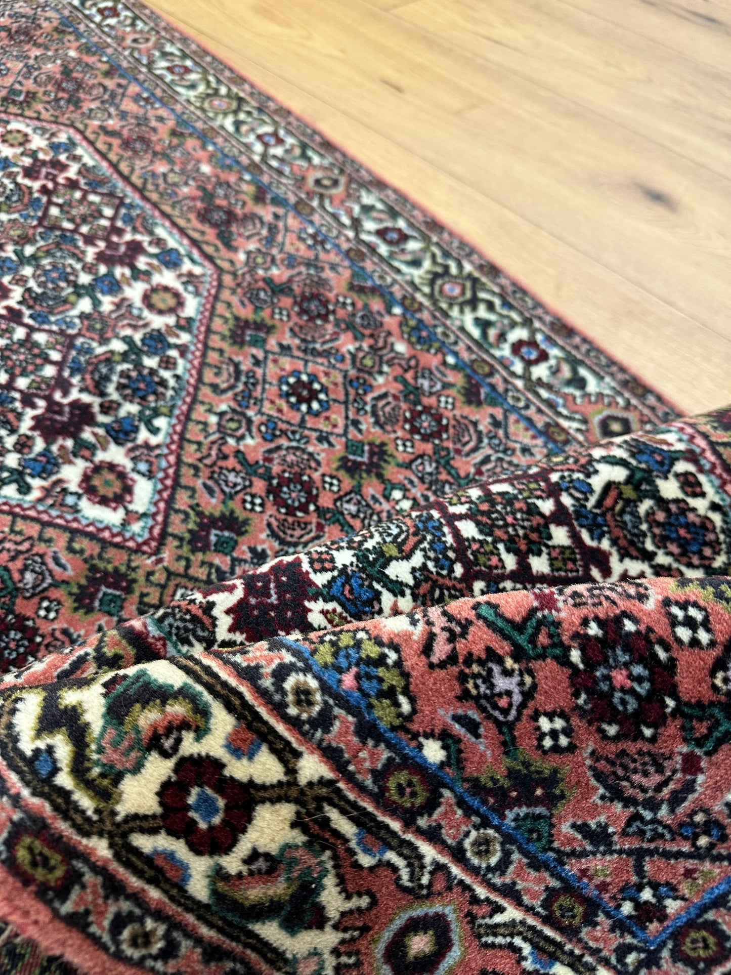 Perser Teppich Bidjar – Handgeknüpft aus Korkwolle – 160 x 65 cm