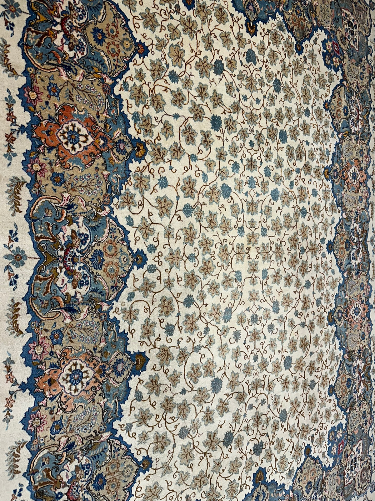 Orientteppich handgeknüpft Keschan 380x270 cm