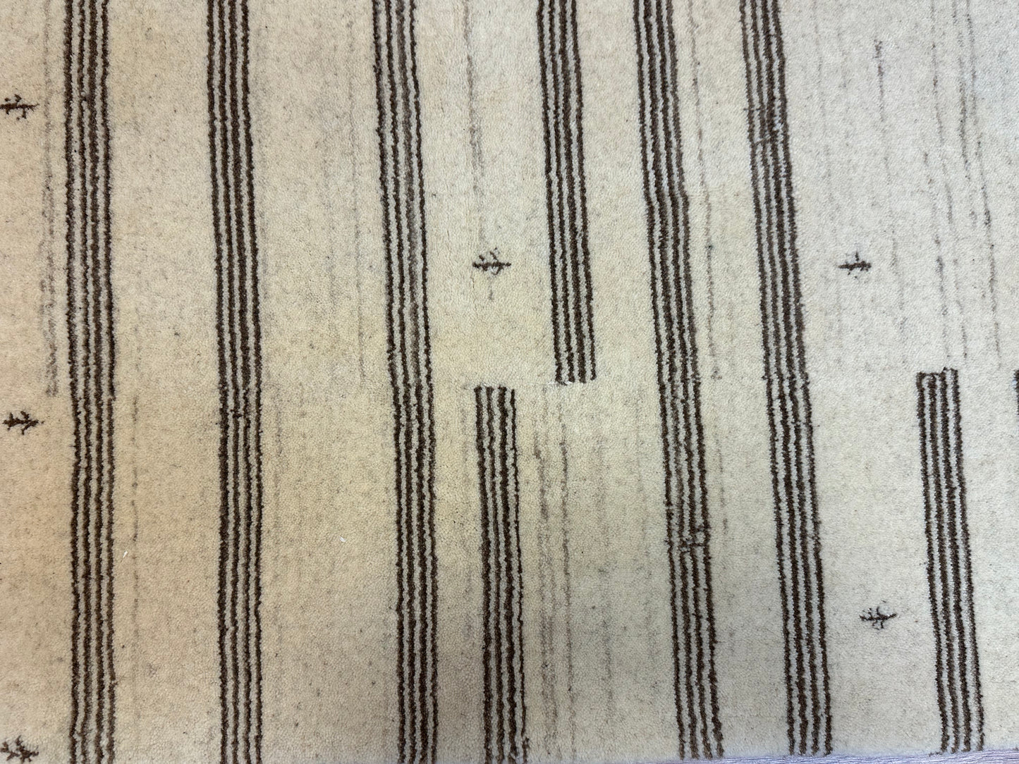 Perser Teppich Gabbeh – Handgeknüpft aus Schurwolle – 156 x 93 cm