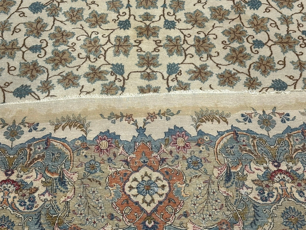 Orientteppich handgeknüpft Keschan 380x270 cm