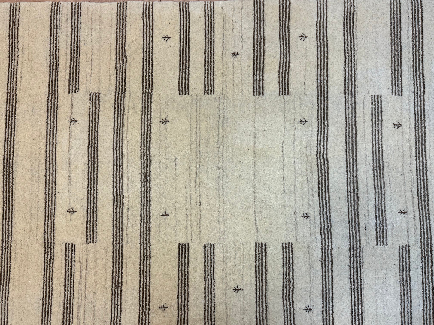 Perser Teppich Gabbeh – Handgeknüpft aus Schurwolle – 156 x 93 cm