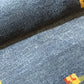 Orientteppich handgeknüpft Indo Gabbeh Blau 122x60 cm