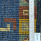Orientteppich handgeknüpft Indo Gabbeh Blau 122x60 cm