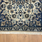 Perser Teppich Nain – Handgeknüpft aus Korkwolle und Seide – 142 x 89 cm