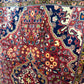 Handgeknüpfter Perser Orientteppich  Antiker Sarough Medaillon  170x106 cm
