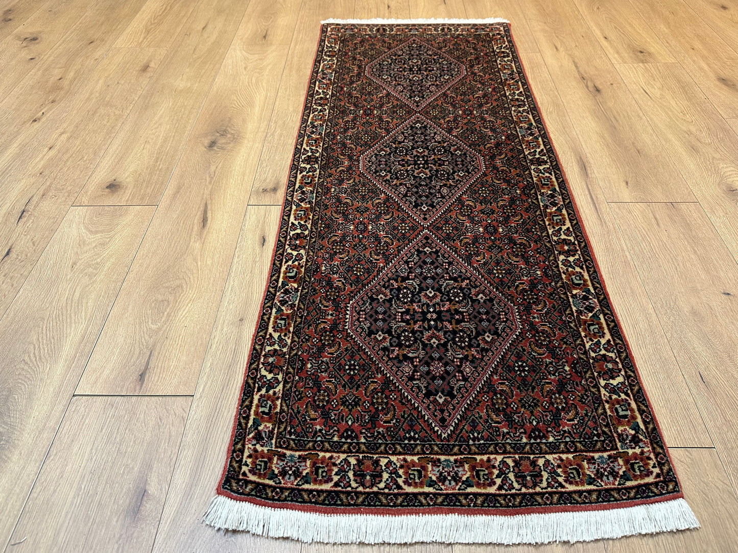 Perser Teppich Bidjar – Handgeknüpft aus Korkwolle – 160 x 62 cm