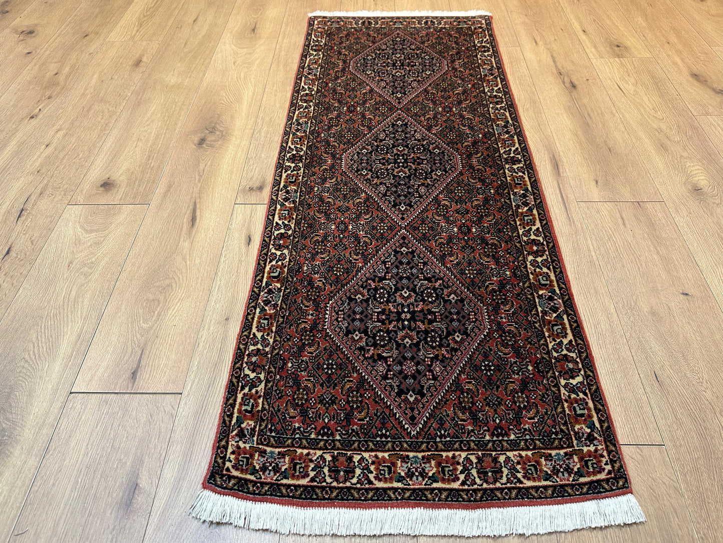 Perser Teppich Bidjar – Handgeknüpft aus Korkwolle – 160 x 62 cm
