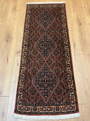 Perser Teppich Bidjar – Handgeknüpft aus Korkwolle – 160 x 62 cm