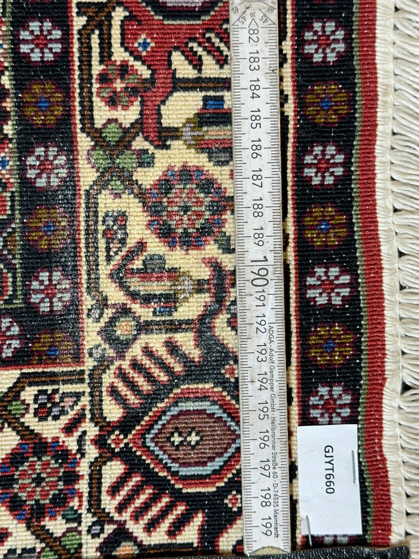 Orientteppich handgeknüpft Bidjar 178x111 cm