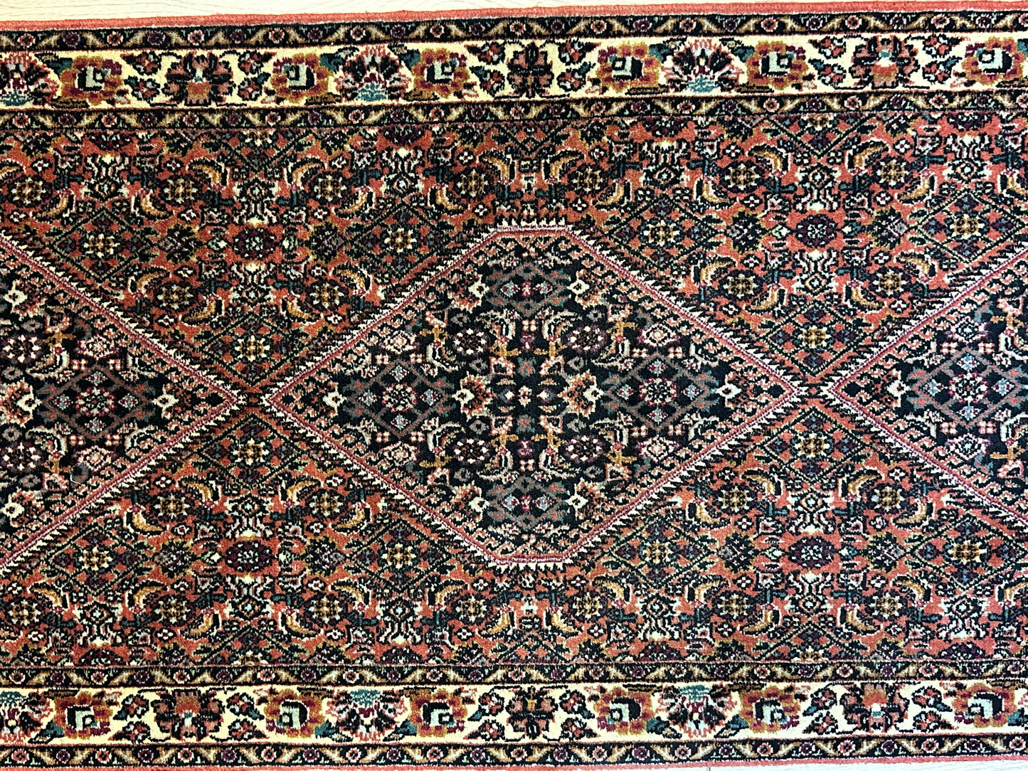 Perser Teppich Bidjar – Handgeknüpft aus Korkwolle – 160 x 62 cm
