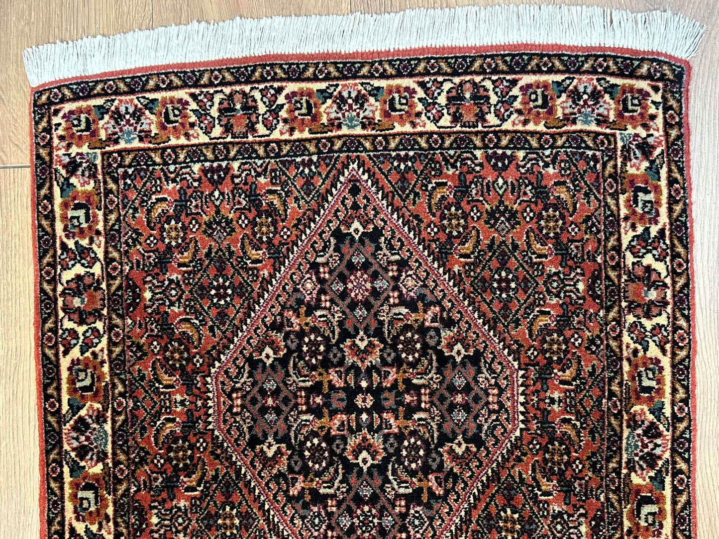 Perser Teppich Bidjar – Handgeknüpft aus Korkwolle – 160 x 62 cm