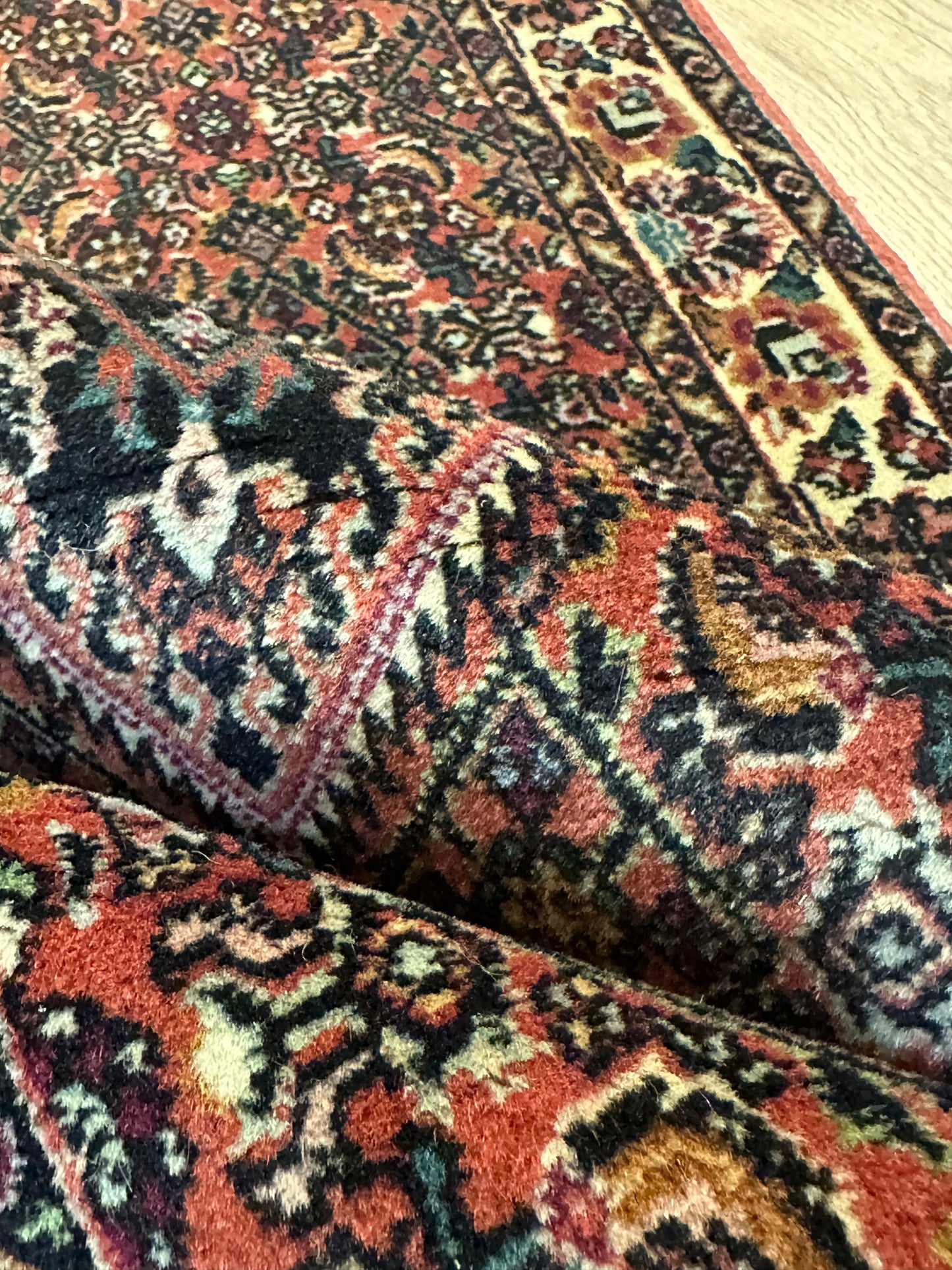 Perser Teppich Bidjar – Handgeknüpft aus Korkwolle – 160 x 62 cm