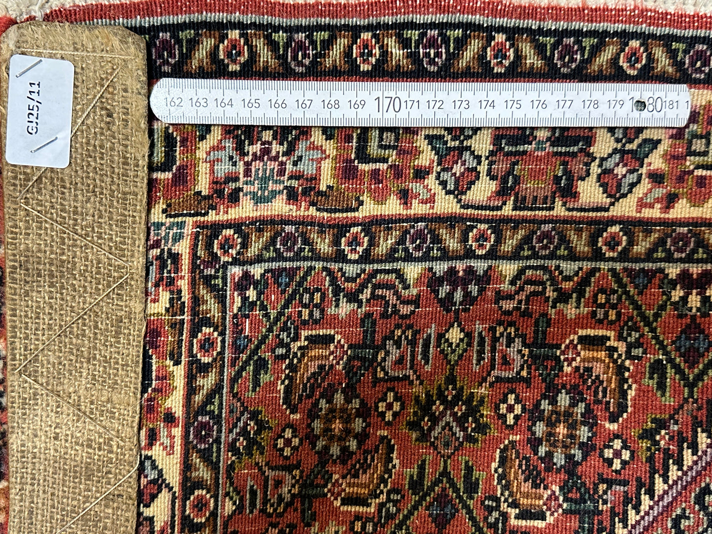 Perser Teppich Bidjar – Handgeknüpft aus Korkwolle – 160 x 62 cm