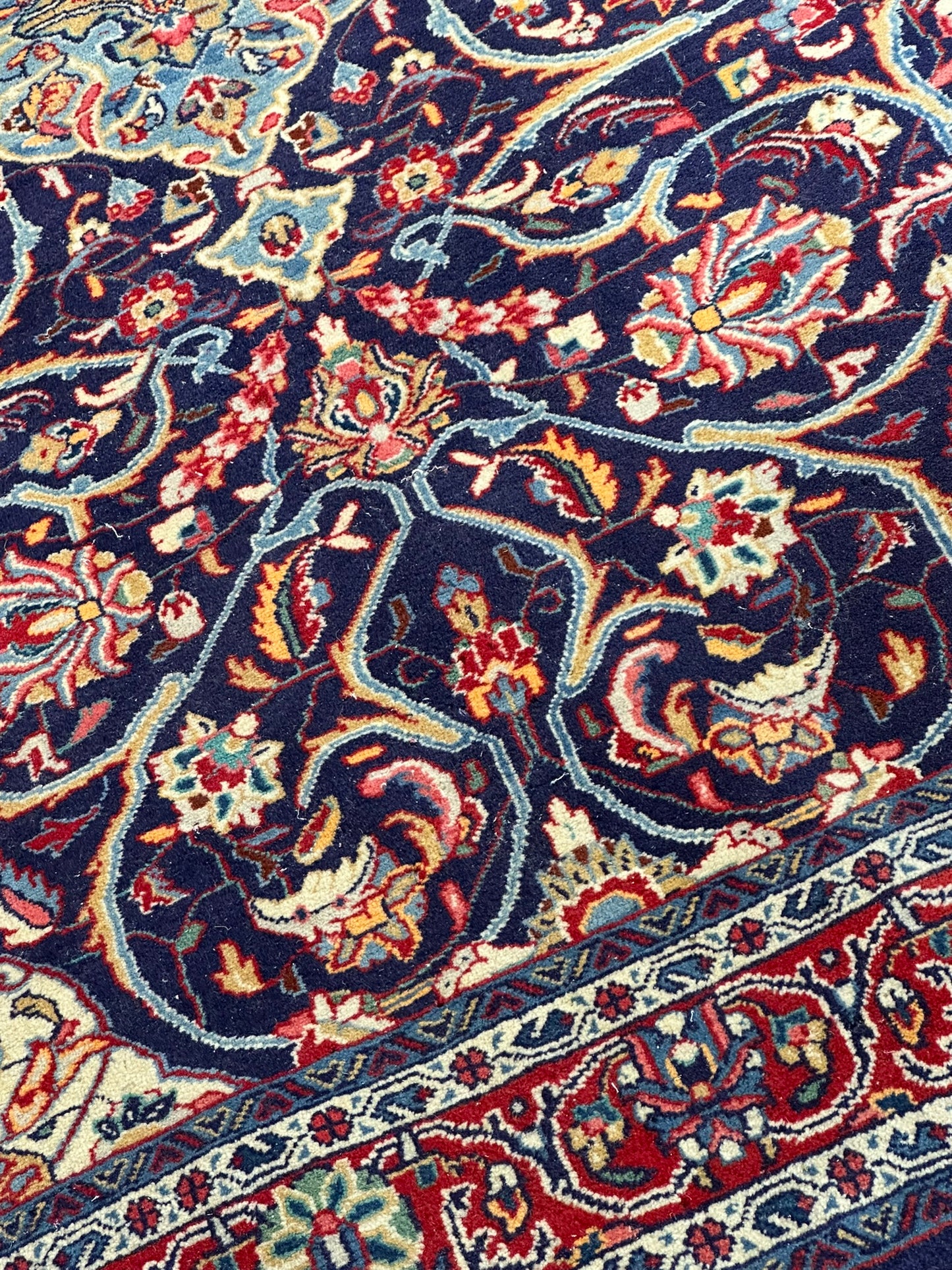 Orientteppich handgeknüpft Sarough Medaillon 200x135 cm