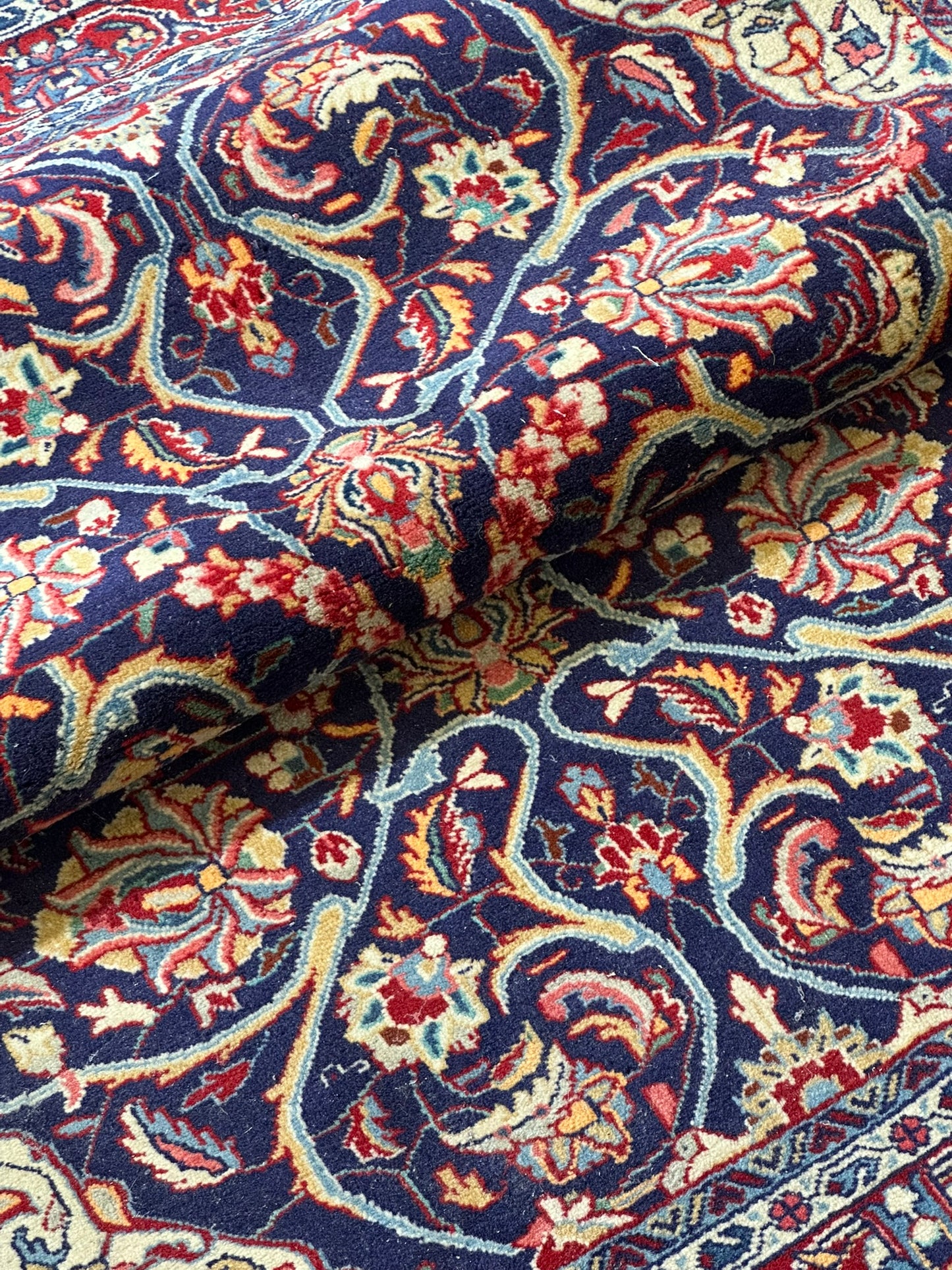 Orientteppich handgeknüpft Sarough Medaillon 200x135 cm