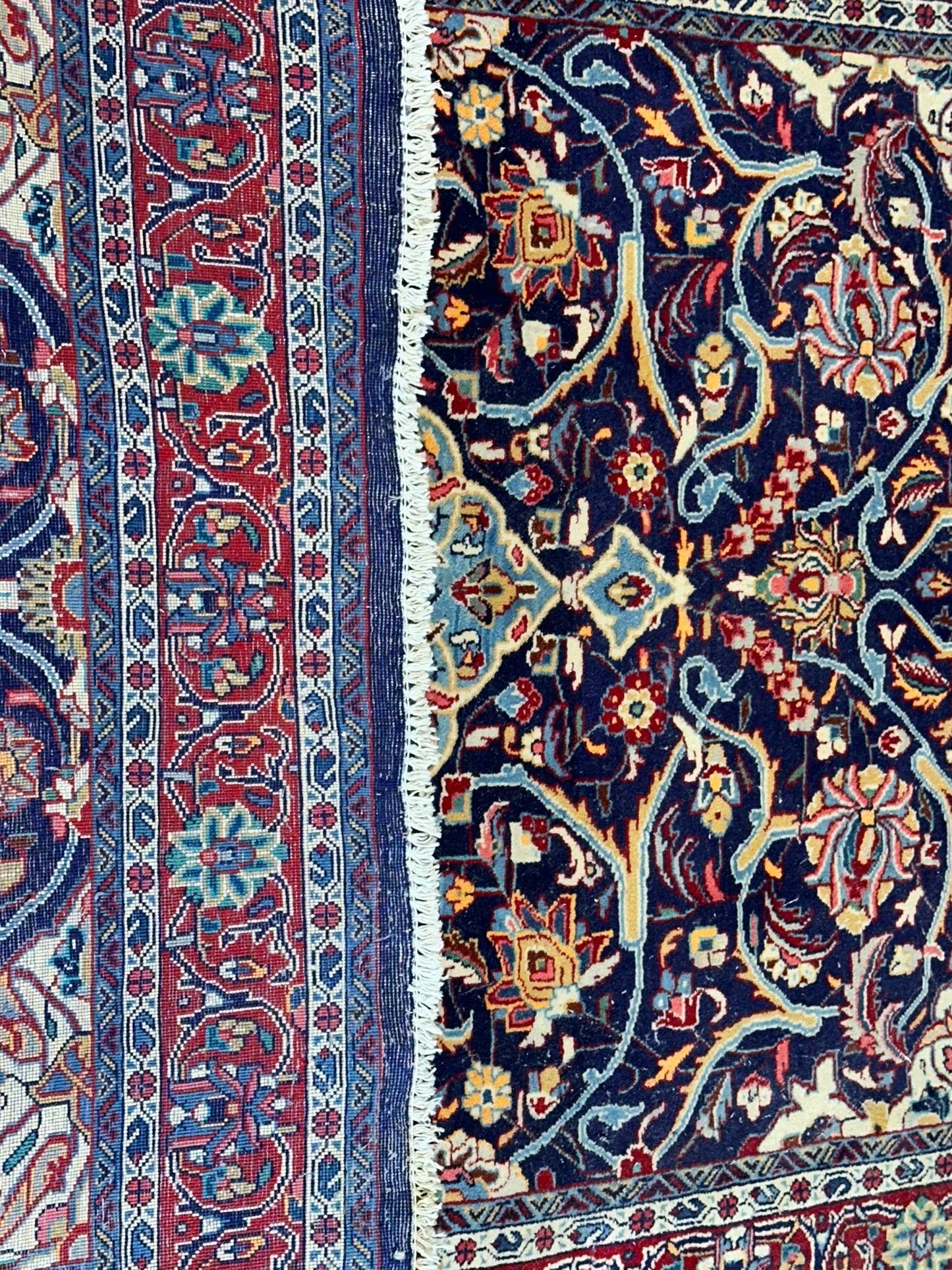Orientteppich handgeknüpft Sarough Medaillon 200x135 cm