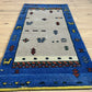 Orientteppich handgeknüpft Gabbeh Indian 140x70 cm