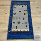 Orientteppich handgeknüpft Gabbeh Indian 140x70 cm