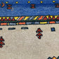 Orientteppich handgeknüpft Gabbeh Indian 140x70 cm