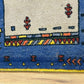 Orientteppich handgeknüpft Gabbeh Indian 140x70 cm