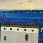 Orientteppich handgeknüpft Gabbeh Indian 140x70 cm