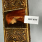 Antike Werbe-Dose aus dem 19. Jahrhundert im Jugendstil aus Holz