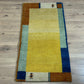 Orientteppich handgeknüpft Gabbeh Indian 140x70 cm