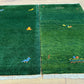 Orientteppich Paar handgeknüpft Gabbeh Indian 125x65/125x65 cm