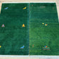 Orientteppich Paar handgeknüpft Gabbeh Indian 125x65/125x65 cm