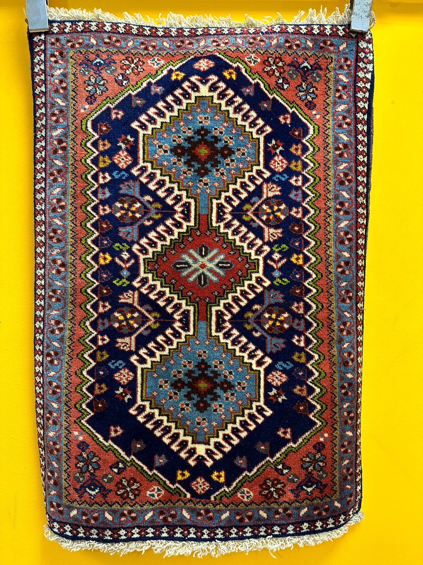 Handgeknüpfter Perser Orientteppich Yalameh 80x55 cm