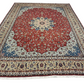 Orientteppich handgeknüpft 393x302 Täbriz Muster 50er