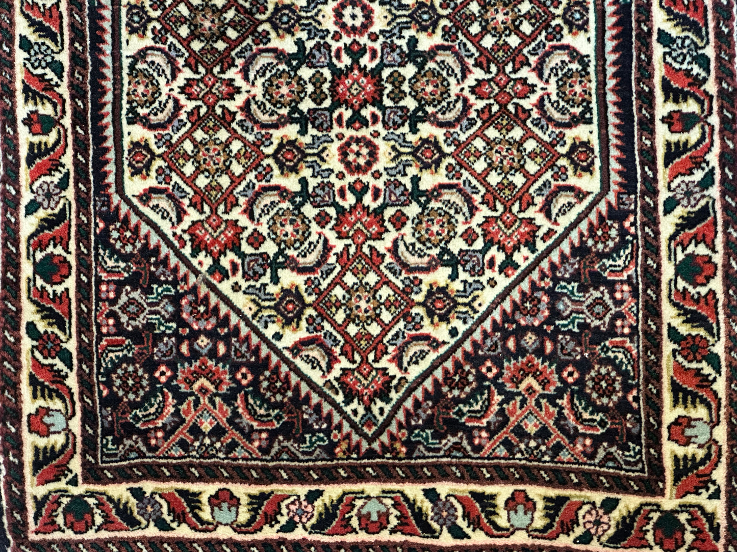 Perser Teppich Bidjar – Handgeknüpft – 65 x 52 cm