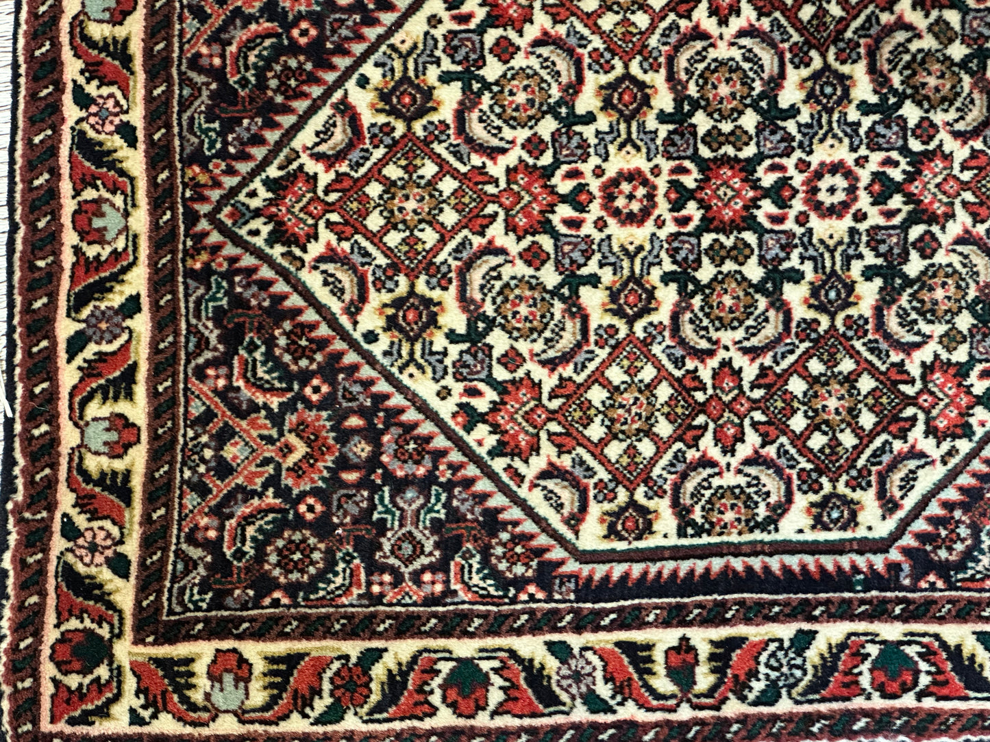 Perser Teppich Bidjar – Handgeknüpft – 65 x 52 cm