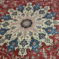 Orientteppich handgeknüpft 393x302 Täbriz Muster 50er