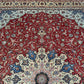 Orientteppich handgeknüpft 393x302 Täbriz Muster 50er