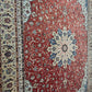Orientteppich handgeknüpft 393x302 Täbriz Muster 50er