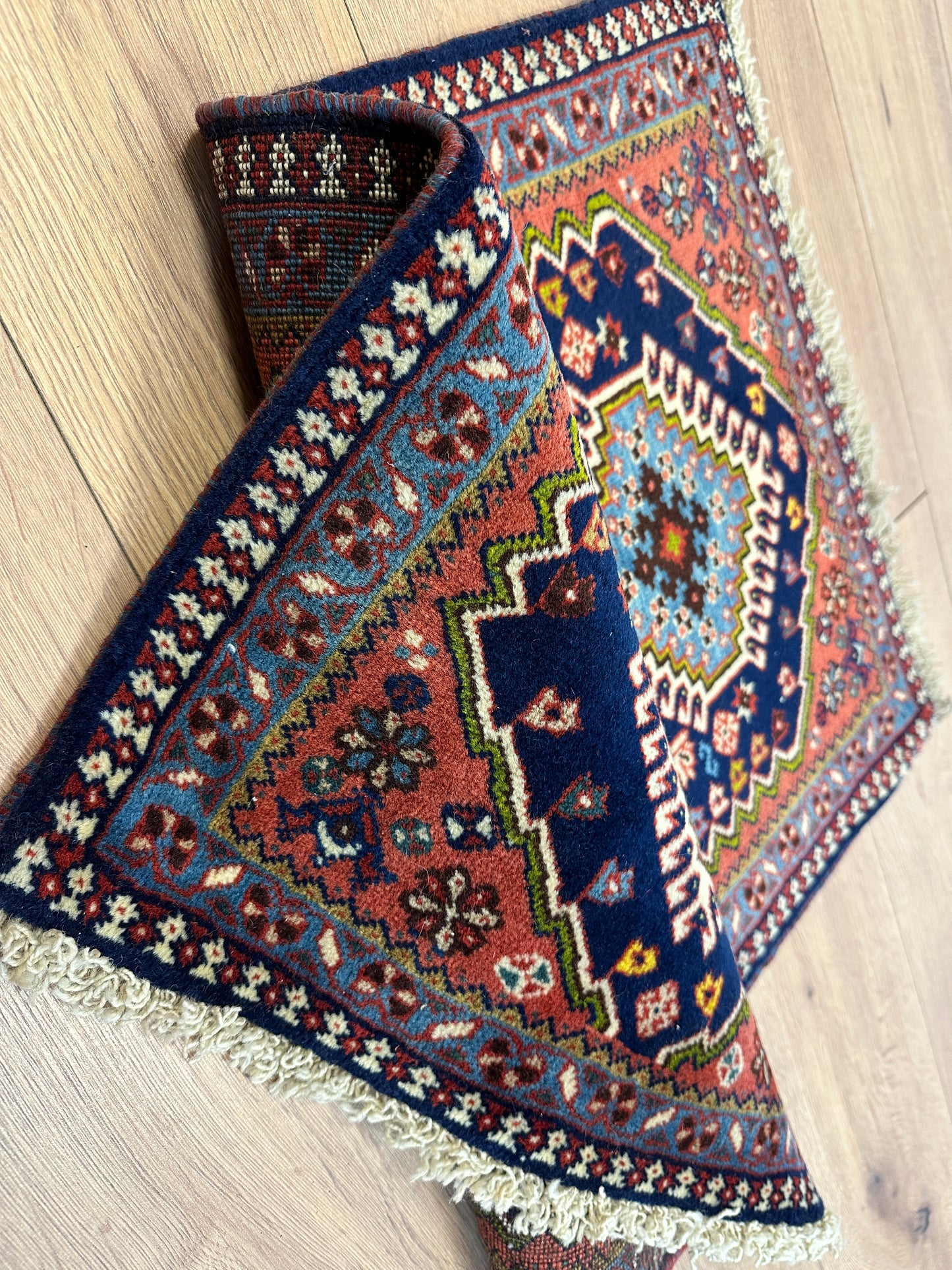Handgeknüpfter Perser Orientteppich Yalameh 80x55 cm