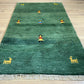 Orientteppich handgeknüpft Gabbeh Indian 155x90 cm