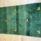 Orientteppich handgeknüpft Gabbeh Indian 155x90 cm