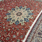 Orientteppich handgeknüpft 393x302 Täbriz Muster 50er